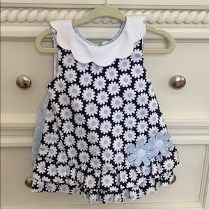 Florence Eiseman Flower Dress and Bloomers NWT